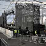 Side view of the Life in Color stage
