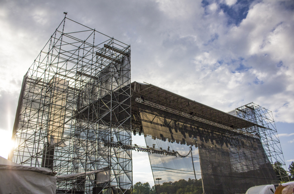 Upstage end of Musikfest's main stage