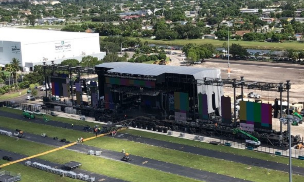 Rolling Loud Stage Set-Up