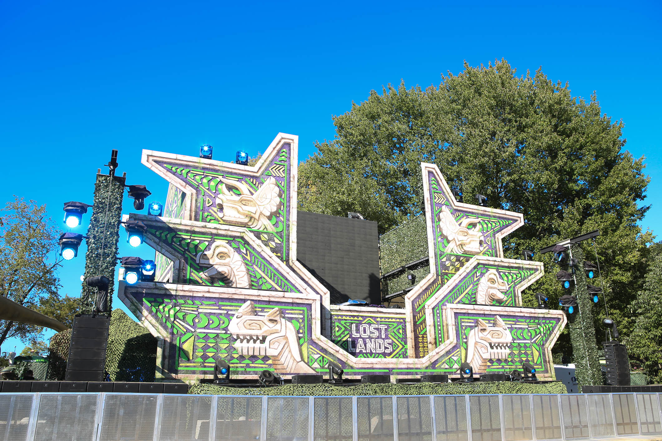 Artefact Stage at Lost Lands Music Festival