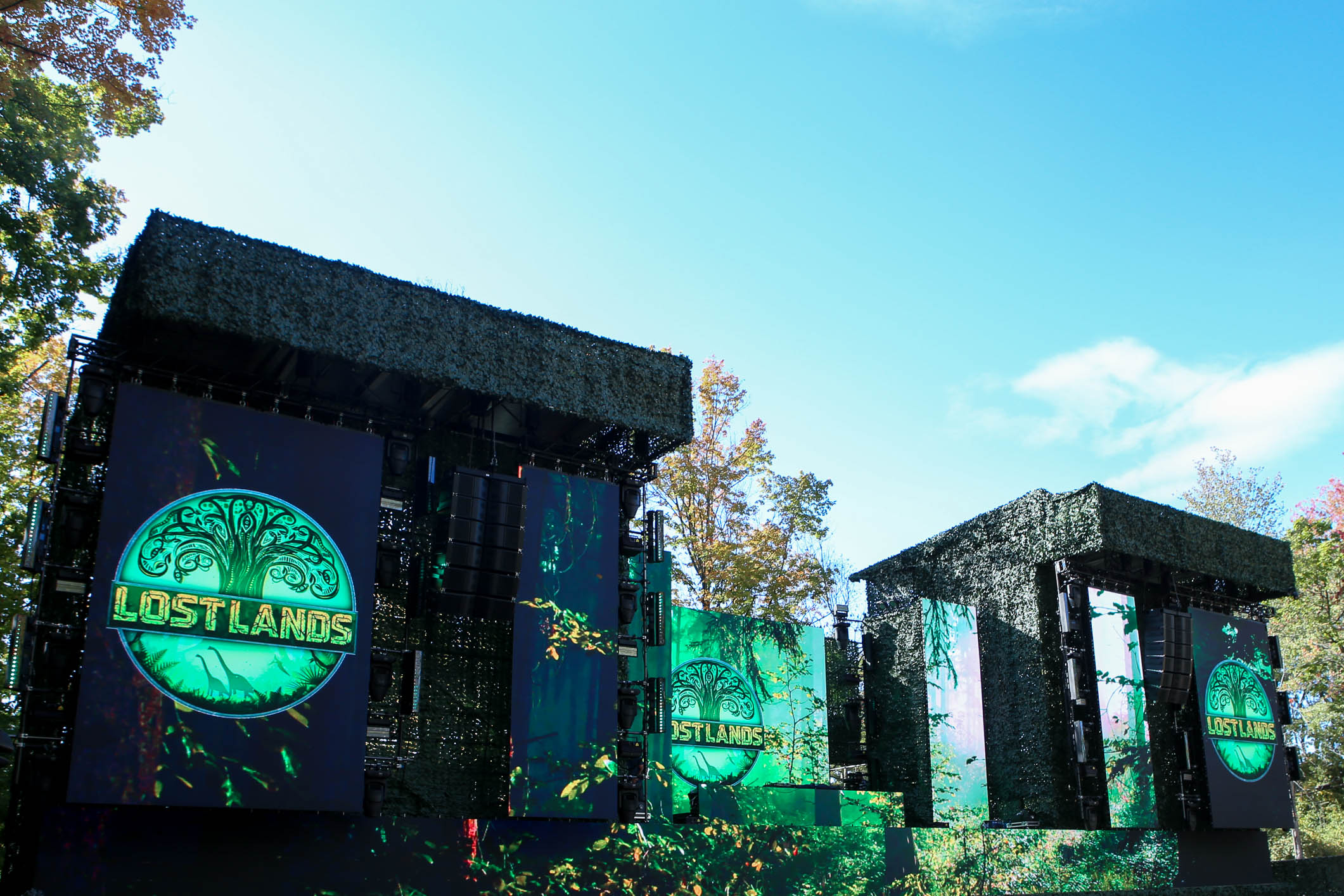 Forest Stage at Lost Lands Music Festival