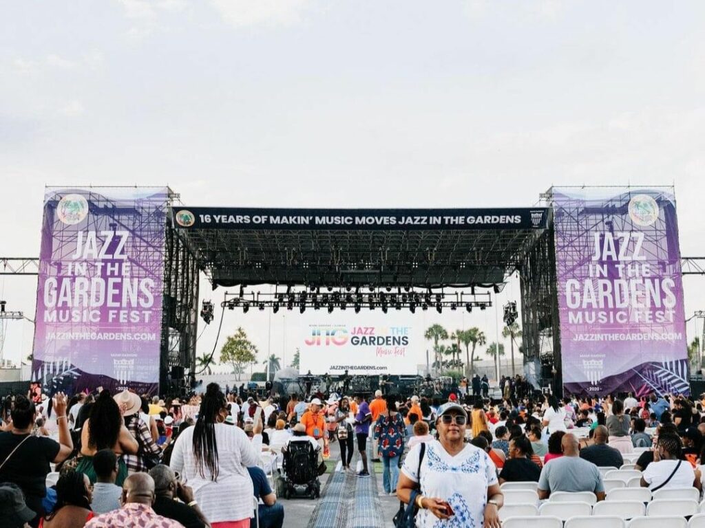 Jazz in the gardens 